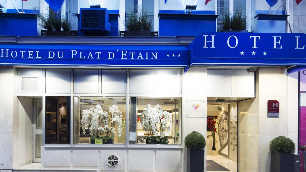 פריז Hotel Du Plat D'Etain מראה חיצוני תמונה